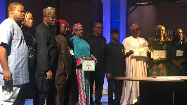 'Yan takarar mataimakan shugaban kasar Najeriya