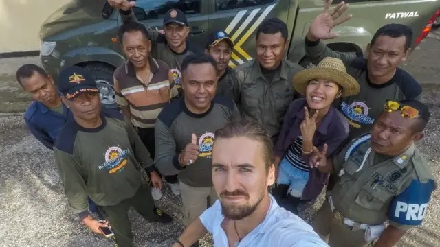 Tomica Kristić na putu za Novi Zeland