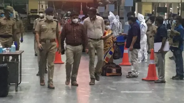 ஊரடங்கிற்குப் பிறகு டெல்லியிலிருந்து முதல் பயணிகள் ரயில் சென்னை வந்தது