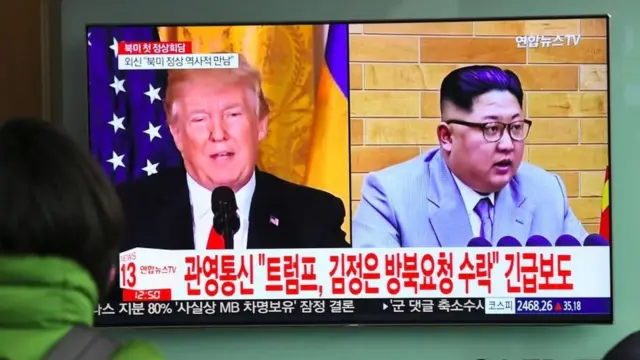 کیم و ترامپ