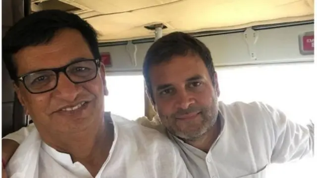 बाळासाहेब थोरात आणि राहुल गांधी