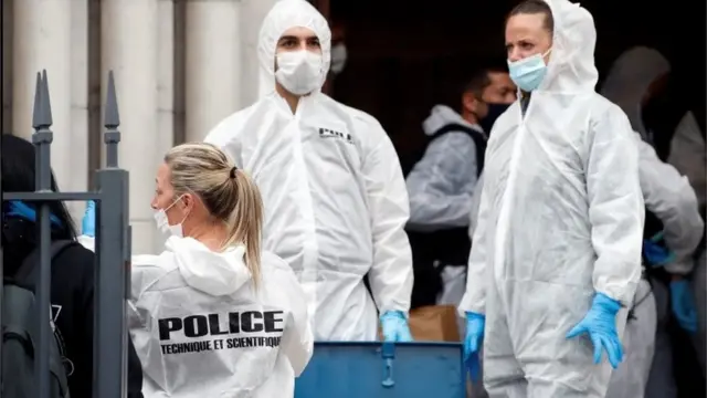 گرجا گھر، فرانس، چاقو، حملہ