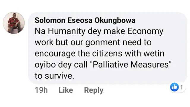 Facebook comment