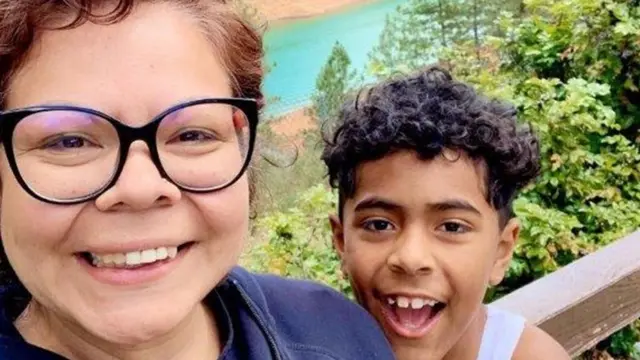 Silvia Holt et son fils Timmy