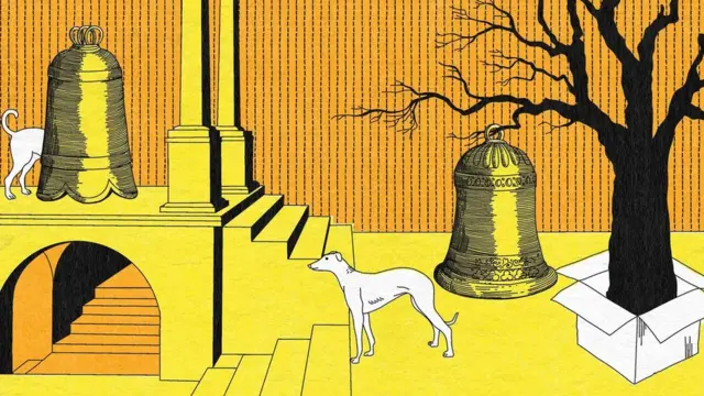 梦中的小狗和大钟