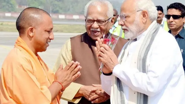યોગી આદિત્યનાથ અને નરેન્દ્ર મોદી
