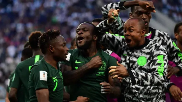 Nigeria lose dia first match to South Africa