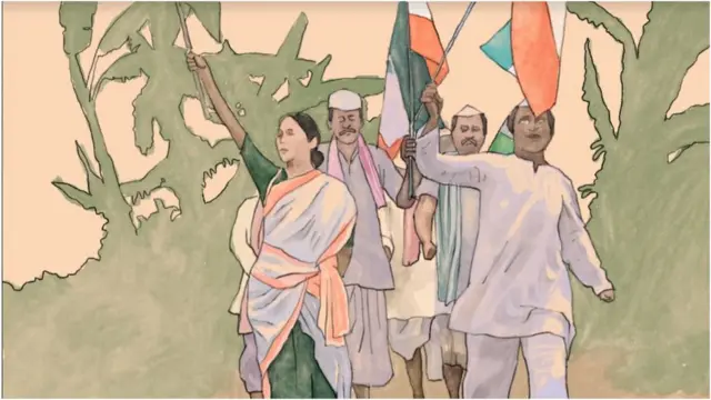 చంద్రప్రభ సహాయ నిరాకరణ ఉద్యమంలో పాల్గొని, జైలుకు కూడా వెళ్లారు