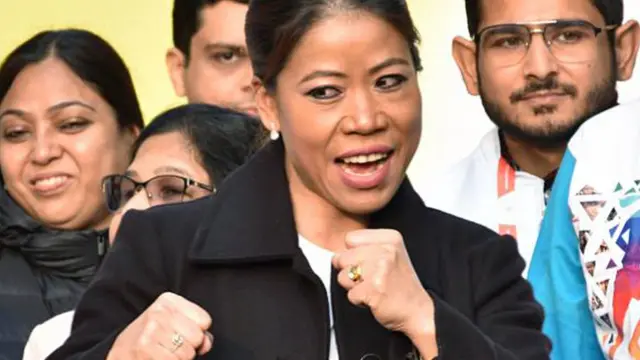 बॉक्सर और भारतीय ओलंपिक संघ के एथलीट आयोग की अध्यक्ष मेरी कॉम