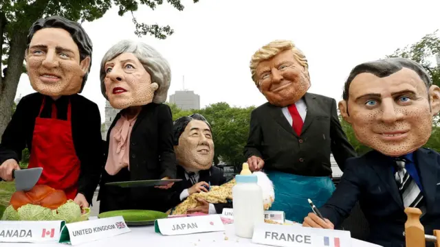 कनाडा, क्युबेक में जी7 देशों का सम्मेलन