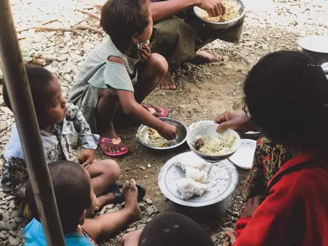 မေလ ၂၅ ရက်နေ့မှာ ပလက်ဝမြို့တောင်ဘက်ခြမ်း ရပ်ကွက်ဖြစ်တဲ့ အိမ်တစ်အိမ်ကိုလက်နက်ကြီးကျ