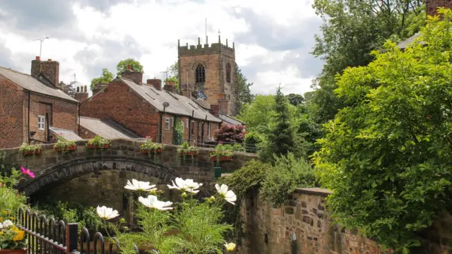 Деревня в Ланкашире