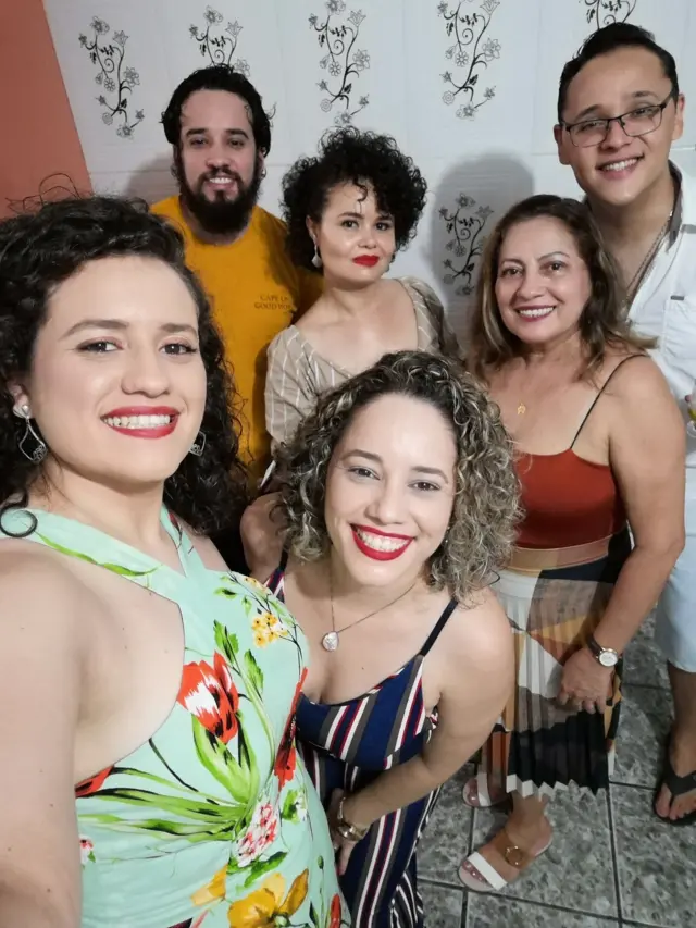 Nilton Barreto dos Santos e amigos