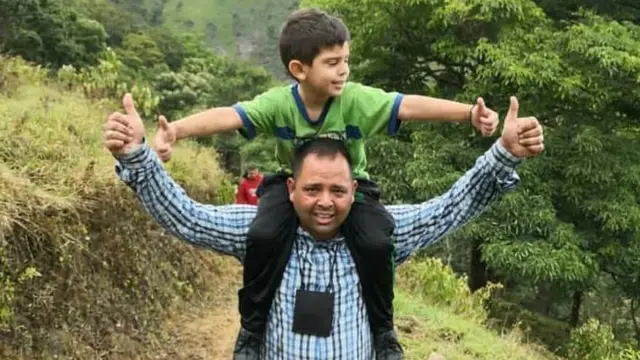 Cristo José con su padre