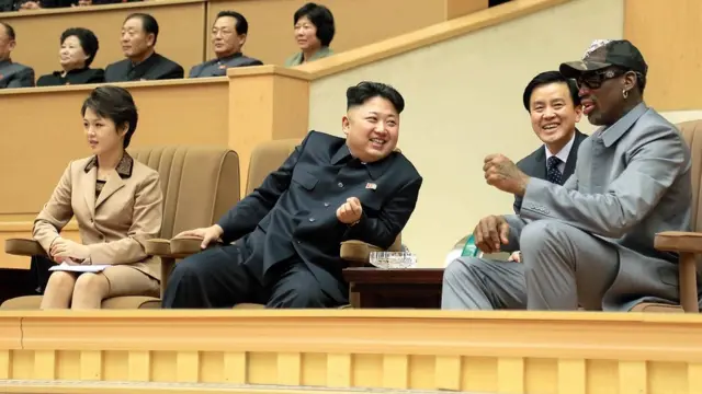 Rodman, Kim Jong-un, Korea utara, basket