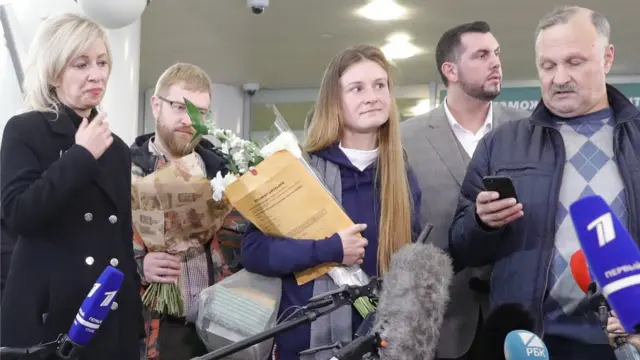 Бутина в Шереметьево