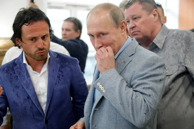 Путин в "Артеке"