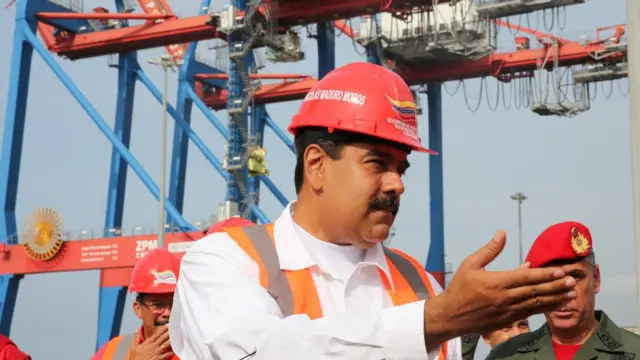Nicoláss Maduro en la Guaira.