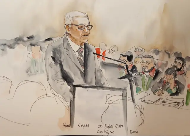 Alev Cuşkun'un çizimi