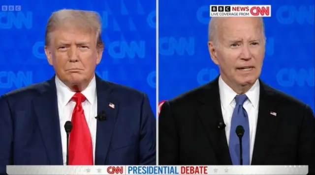 राष्ट्रपतीय निर्वाचनको बहस सीएनएनले जोर्जामा आयोजना गरेको थियो