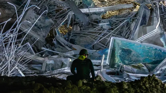 In Thailand, around 100 are missing at a collapsed skyscraper construction site in Bangkok