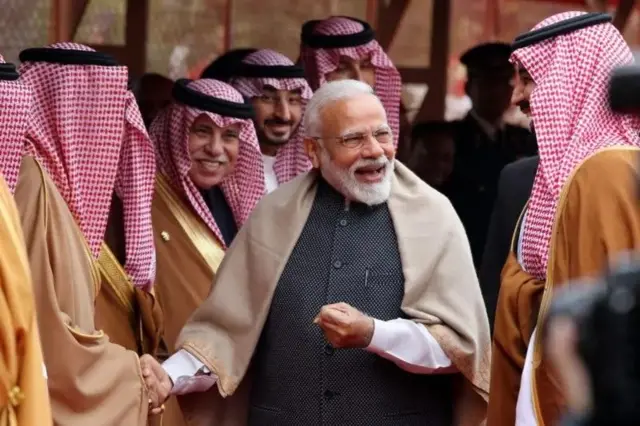 مودی کے دور میں انڈیا کے عرب ممالک سے تعلقات میں بھی بہتری آئی ہے