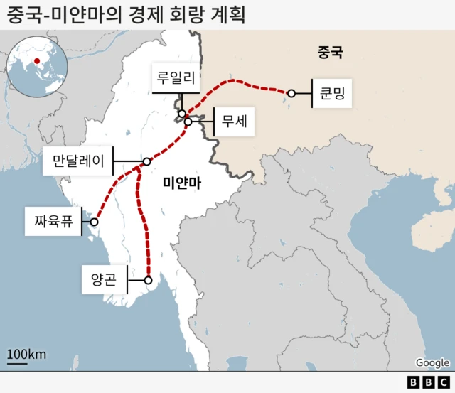 중국-미얀마 경제 회랑 계획