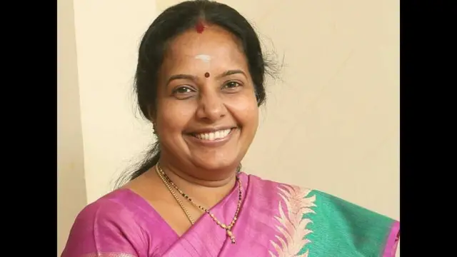 கோவை தெற்கு பாஜக சட்டமன்ற உறுப்பினர் வானதி சீனிவாசன் 