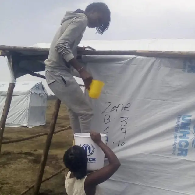 ኤርትራውያን በስደተኞች ጣቢያ