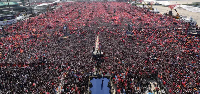 AKP'nin 7 Mayıs'ta İstanbul'da düzenlediği miting