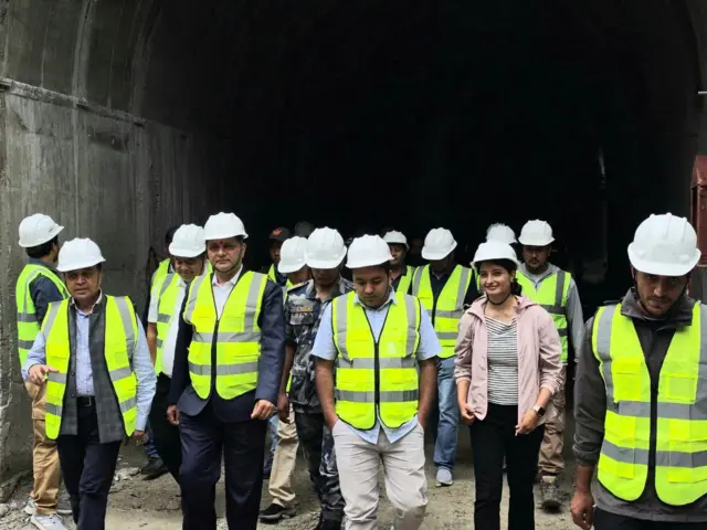 म्याग्दीमा ६६.३ मेगावाट क्षमताको मध्य कालीगण्डकी जलविद्युत आयोजनाको सुरुङ निर्माण सुरु हुँदै