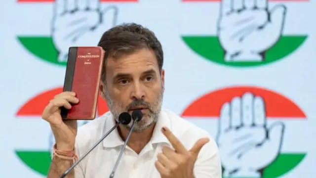 કૉંગ્રેસ નેતા રાહુલ ગાંધી 