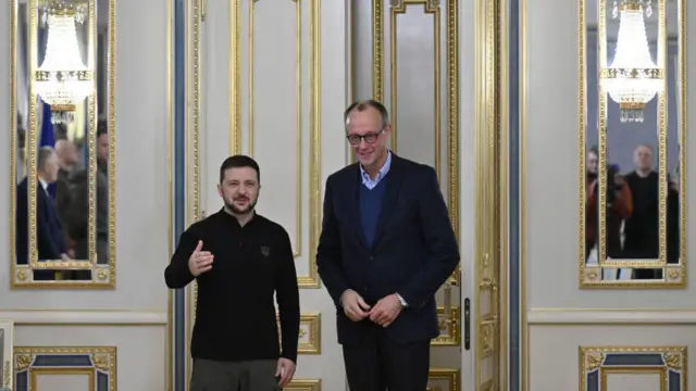 Володимир Зеленський і Фрідріх Мерц