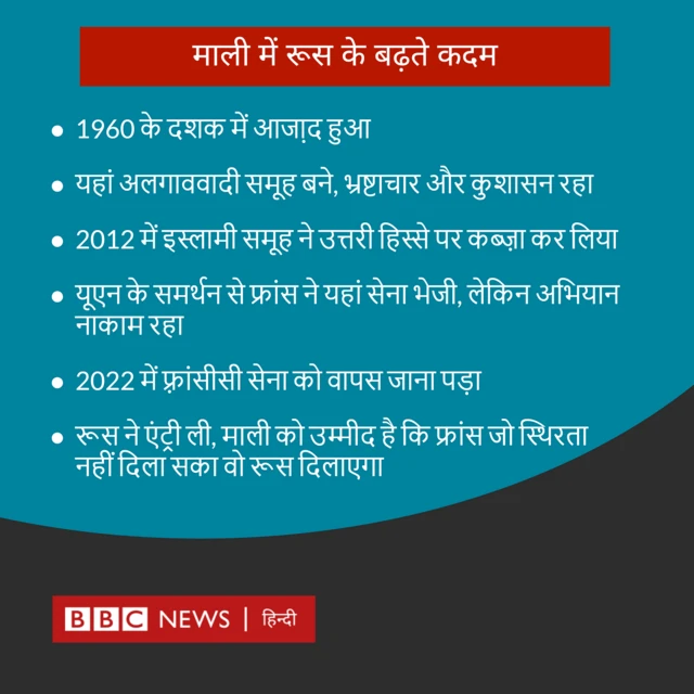 माली में रूस