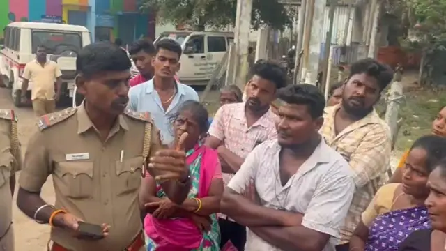 ’இந்தச் சம்பவத்தில் ஒருவர் மட்டுமே ஈடுபட்டுள்ளது தெரியவந்துள்ளது' என திருவள்ளூர் மாவட்ட காவல்துறை தெரிவித்துள்ளது. 