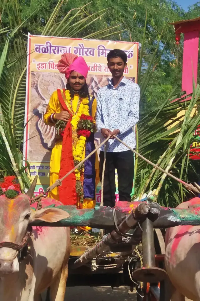 अहमदनगर जिल्ह्यातील अकोले तालुक्यात निघालेली बळीराजा गौरव मिरवणूक (संग्रहित छायाचित्र)