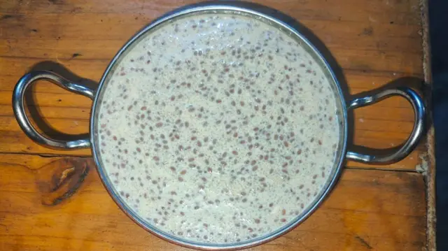 चम्सुरको बियाँबाट बनेको खिर