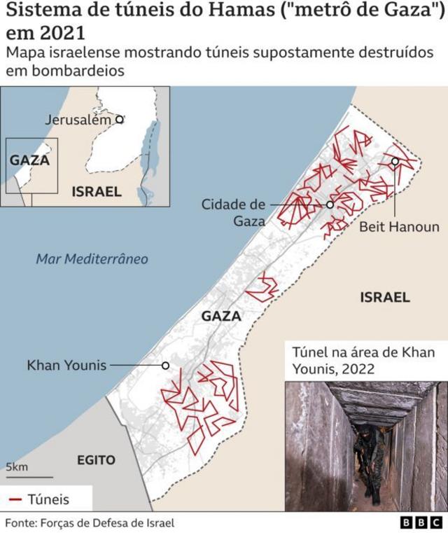 Saiba onde fica Gaza e a distância até o ponto de saída