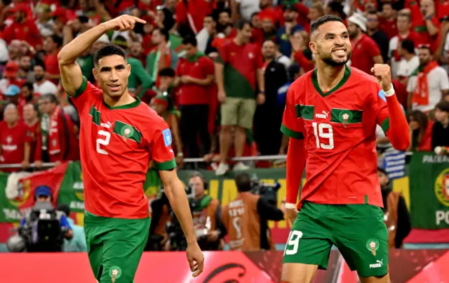 மொரோக்கோ வீரர் ஹக்கிமிக்கு தாயின் அன்பு தந்த வெற்றி