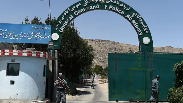 काबुल की पुलिस अकादमी 