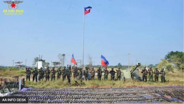 မောင်တော နခခ (၅) ကို သိမ်းပိုက်ခဲ့တဲ့ အေအေ တပ်ဖွဲ့