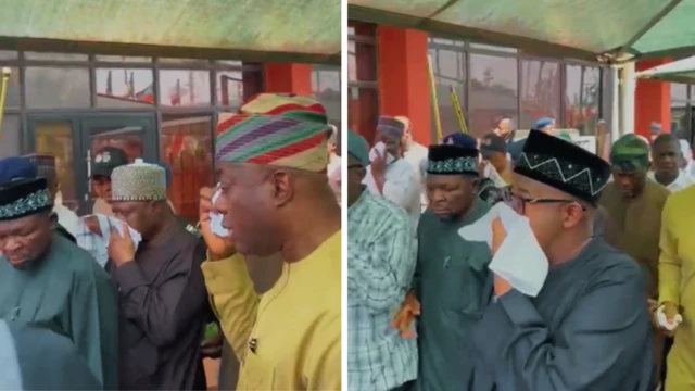 Seyi Makinde and Bala Mohammed