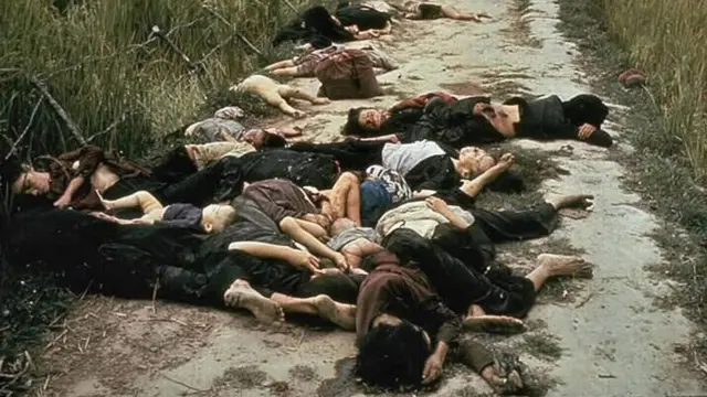 Amafoto nk'aya yareretse amakungu ubwicanyi bw'agahomerabunwa i My Lai