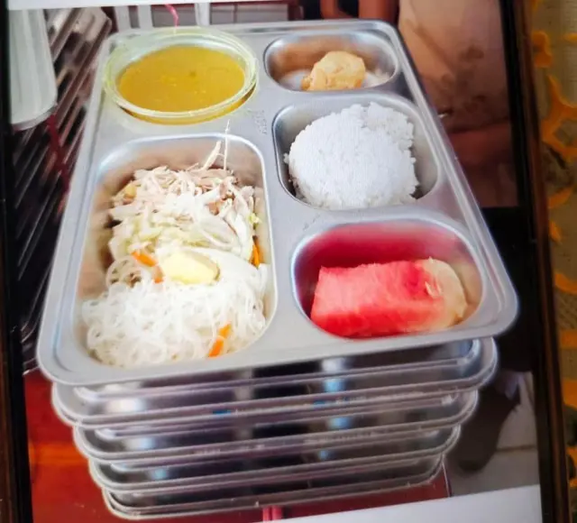 Menu MBG yang disantap siswa SD GMIT SoE II yang diduga menyebabkan keracunan.