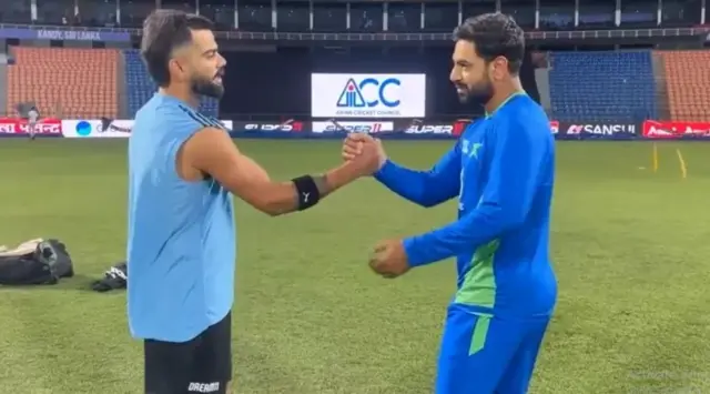 حارث رؤف اور وراٹ کوہلی