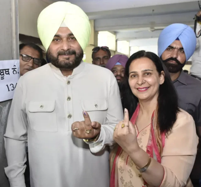 ਨਵਜੋਤ ਕੌਰ ਸਿੱਧੂ ਅਤੇ ਨਵਜੋਤ ਸਿੰਘ ਸਿੱਧੂ