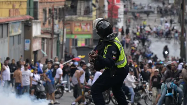 Protestos na Venezuela