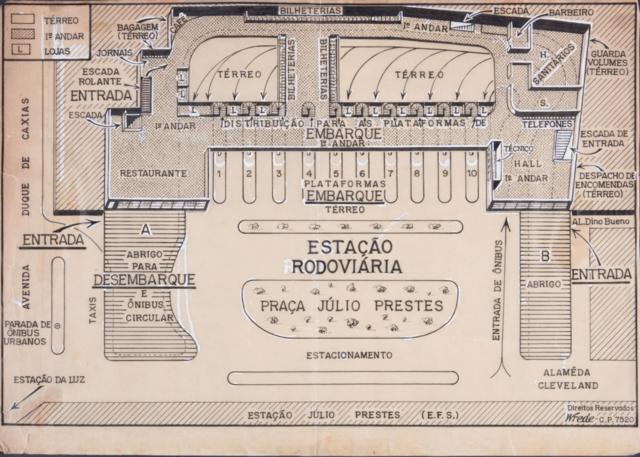 Croqui mostra projeto da rodoviária da Luz, desativadathe big bet dub online1982