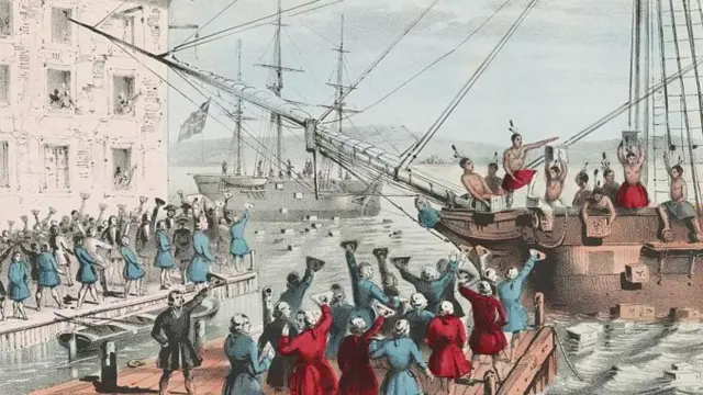 టీని ధ్వంసం చేయడాన్ని టీ పార్టీగా పిలిచారు