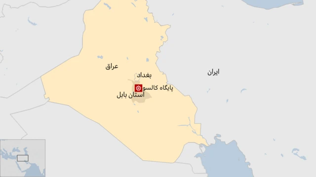 نقشه محل پایگاه